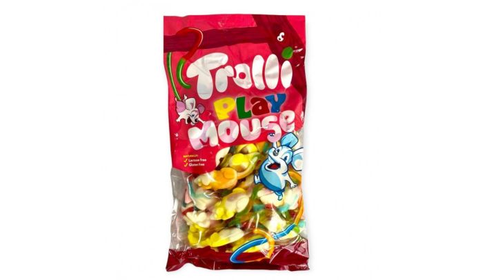 Жувальний мармелад Trolli Мишки (Playmouse) асорті фруктових смаків 1кг у великому пакеті