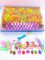 Набір резинок для плетіння браслетів Fashion loom bands set 7000 шт великий набір для творчості з верстатом, шарміками та намистинами