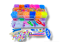 2 ярусний набір резинок для плетіння браслетів Fashion loom bands set 12000 резинок з аксесуарами