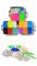 Великий 3-ярусний набір гумок для плетіння браслетів Fashion loom bands Euro 10000