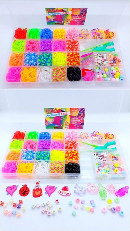 Набір резинок для плетіння Loom Bands 1200 шт. (23 кольори)