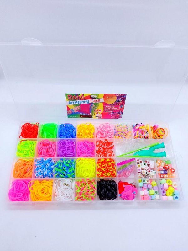 Набір резинок для плетіння Loom Bands 1200 шт. (23 кольори)