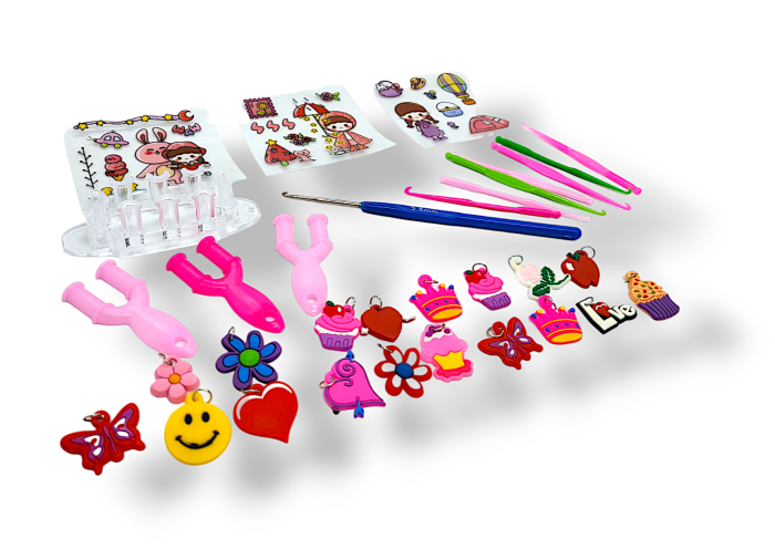 Набір резинок для плетіння Loom Bands 6500 шт. «Серце»