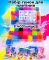Набір резинок для плетіння браслетів Fashion loom bands 8400 шт великий набір для творчості у кейсі-органайзері